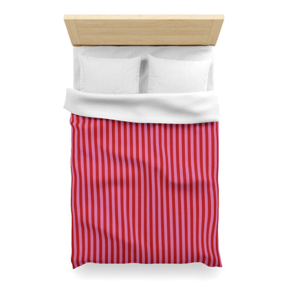 Be Mine Stripes Microfiber Duvet Cover