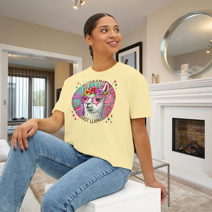 No Drama Just Llama Women's Boxy Tee