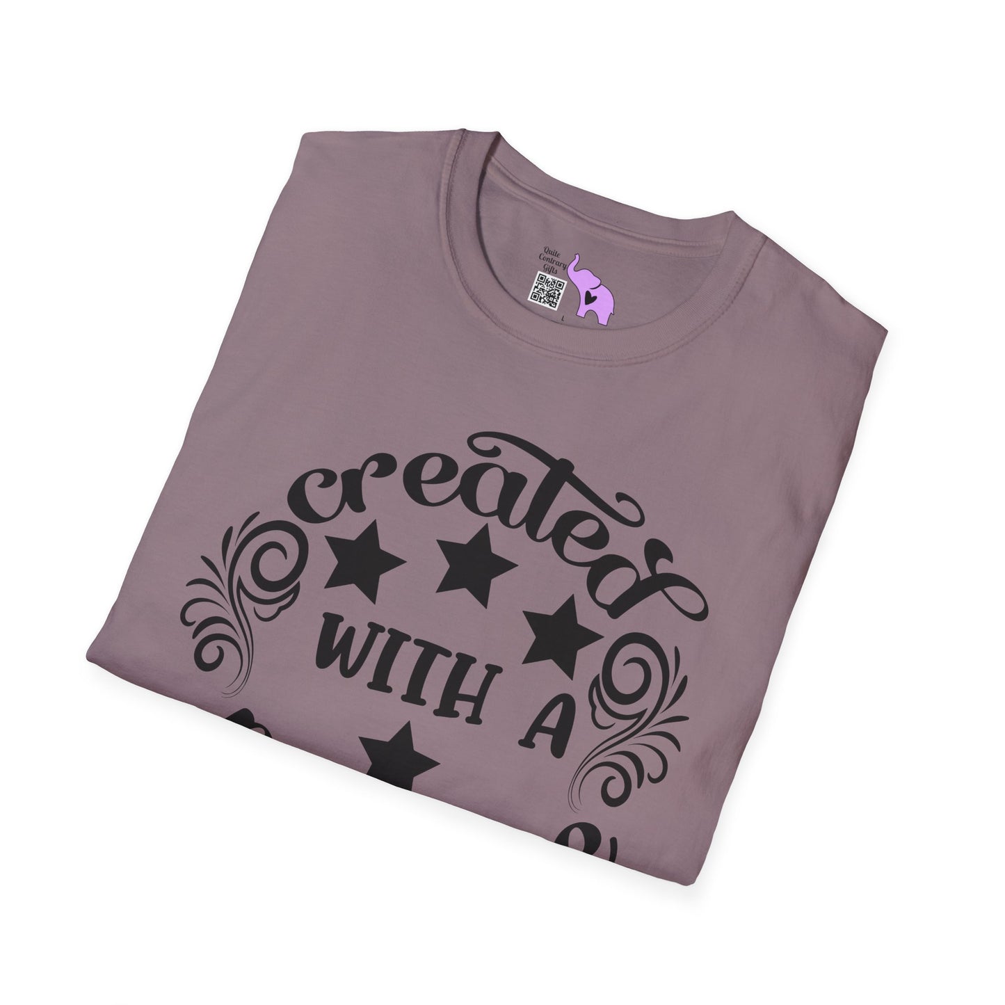 Created With A Purpose Adult T-shirt
