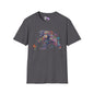 Flowers & Butterflies Bigfoot Adult T-shirt