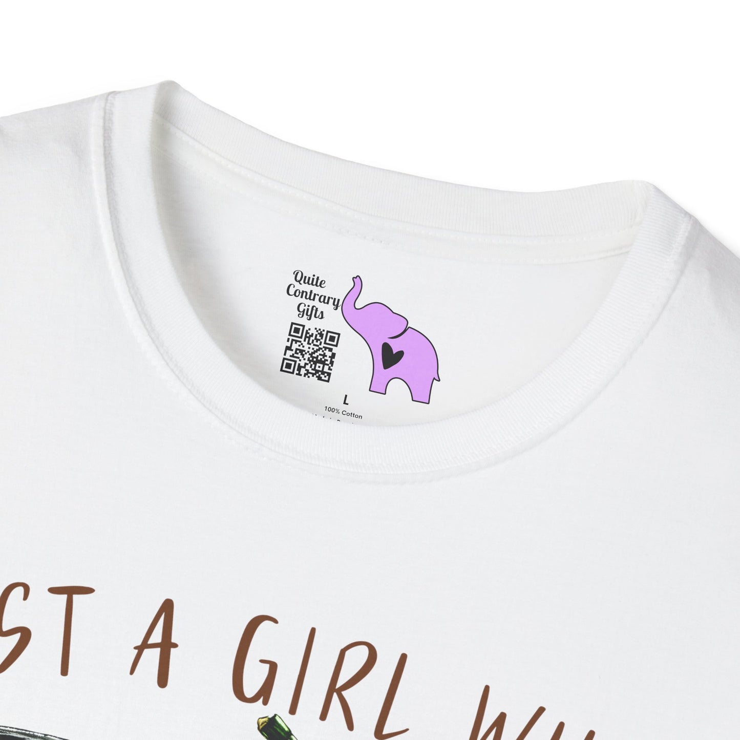 Just A Girl Who Loves Fall Adult T-shirt