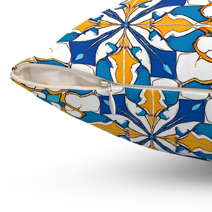 Talavera Sunburst Throw Pillow