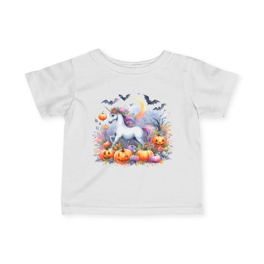Halloween Unicorn Infant Soft T-Shirt