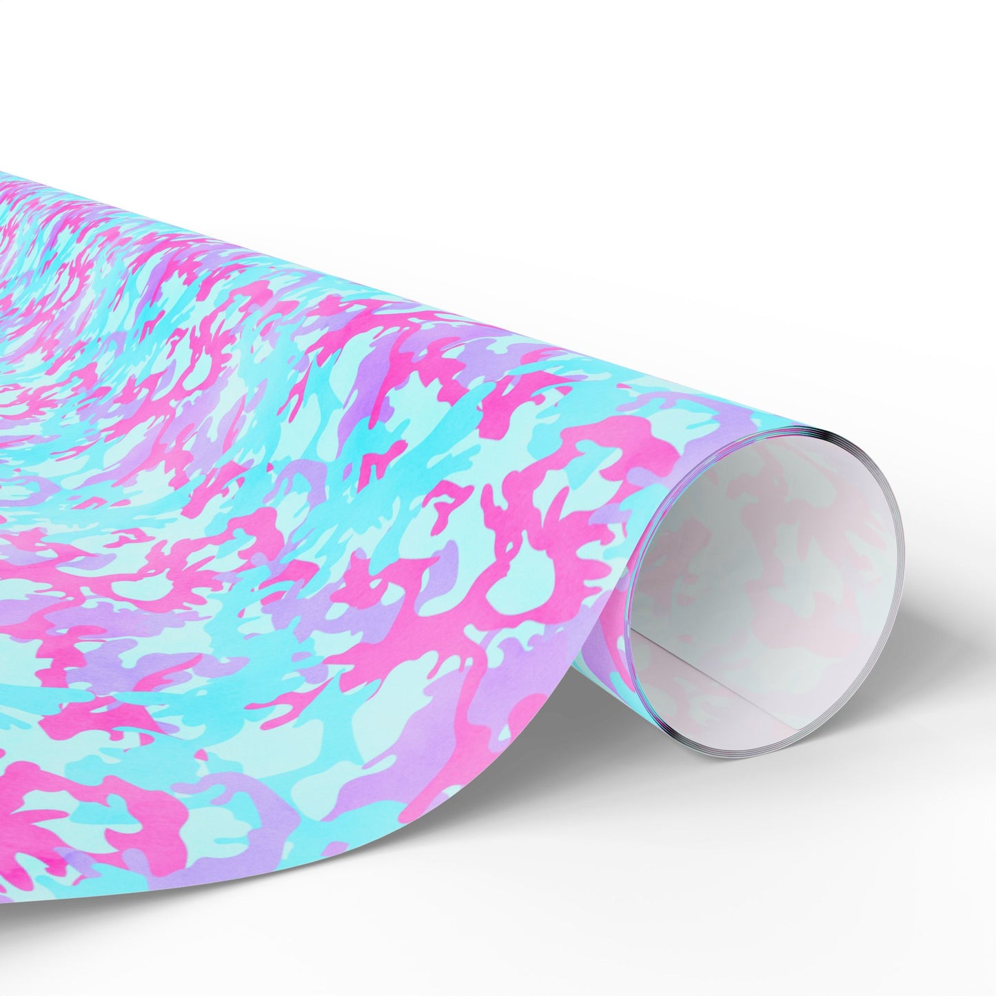 Cotton Candy Camo Wrapping Paper