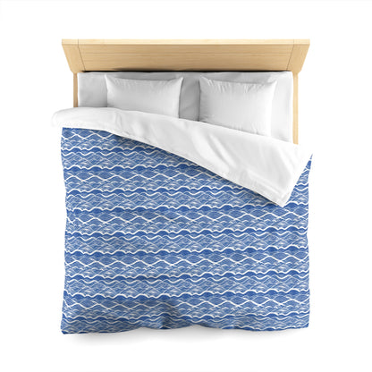 Ethereal Tides Microfiber Duvet Cover