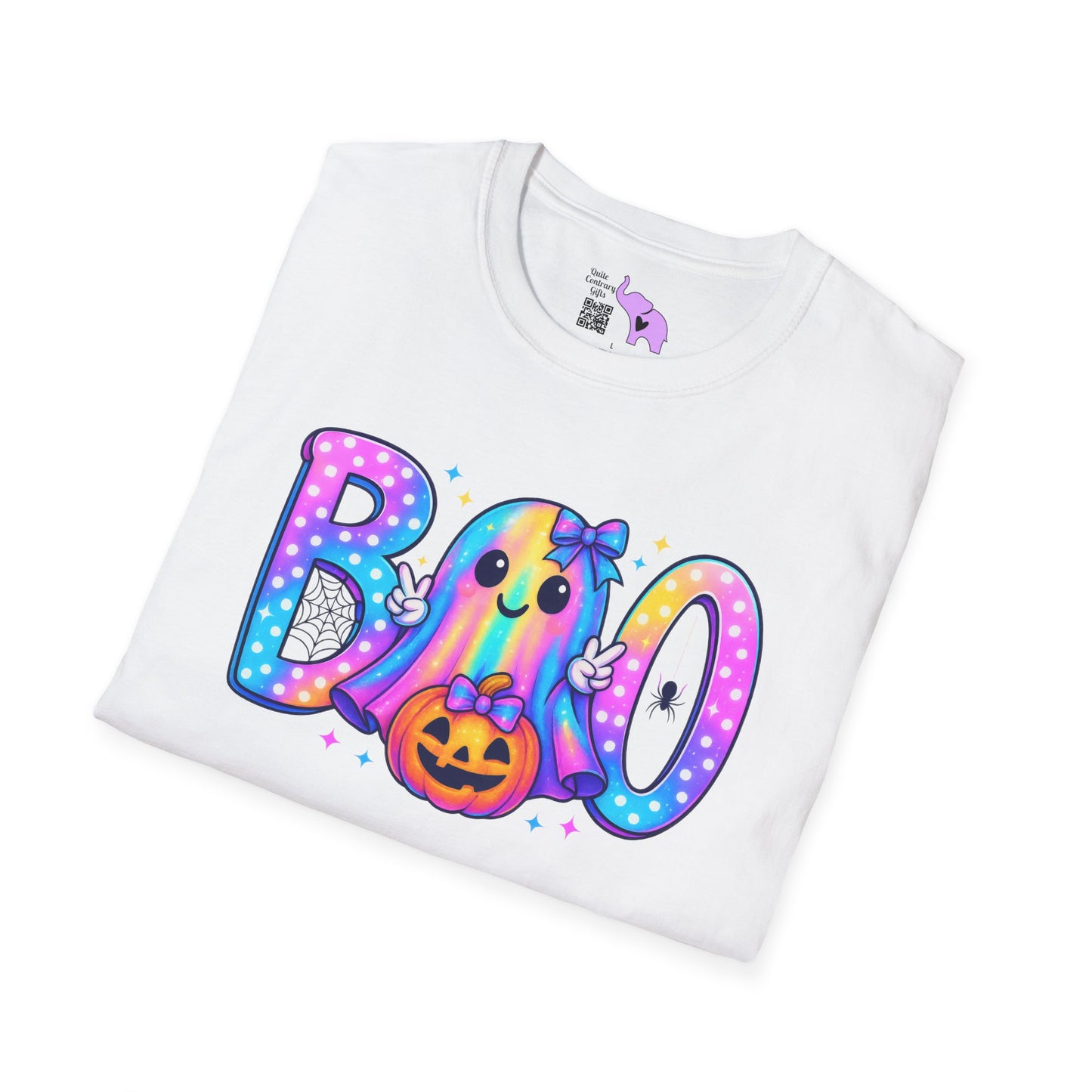 Pastel Boo Adult T-shirt