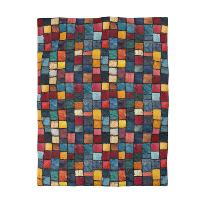 Patch Pop Microfiber Duvet Cover