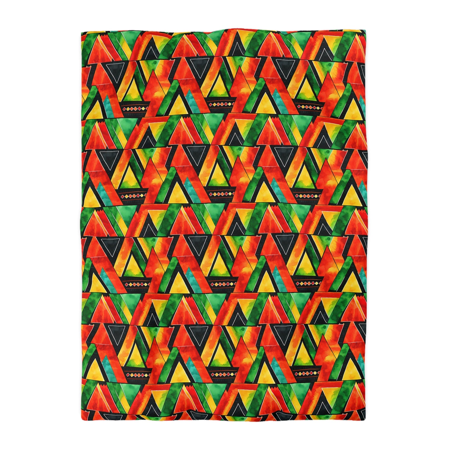 Abundance Vibes Microfiber Duvet Cover