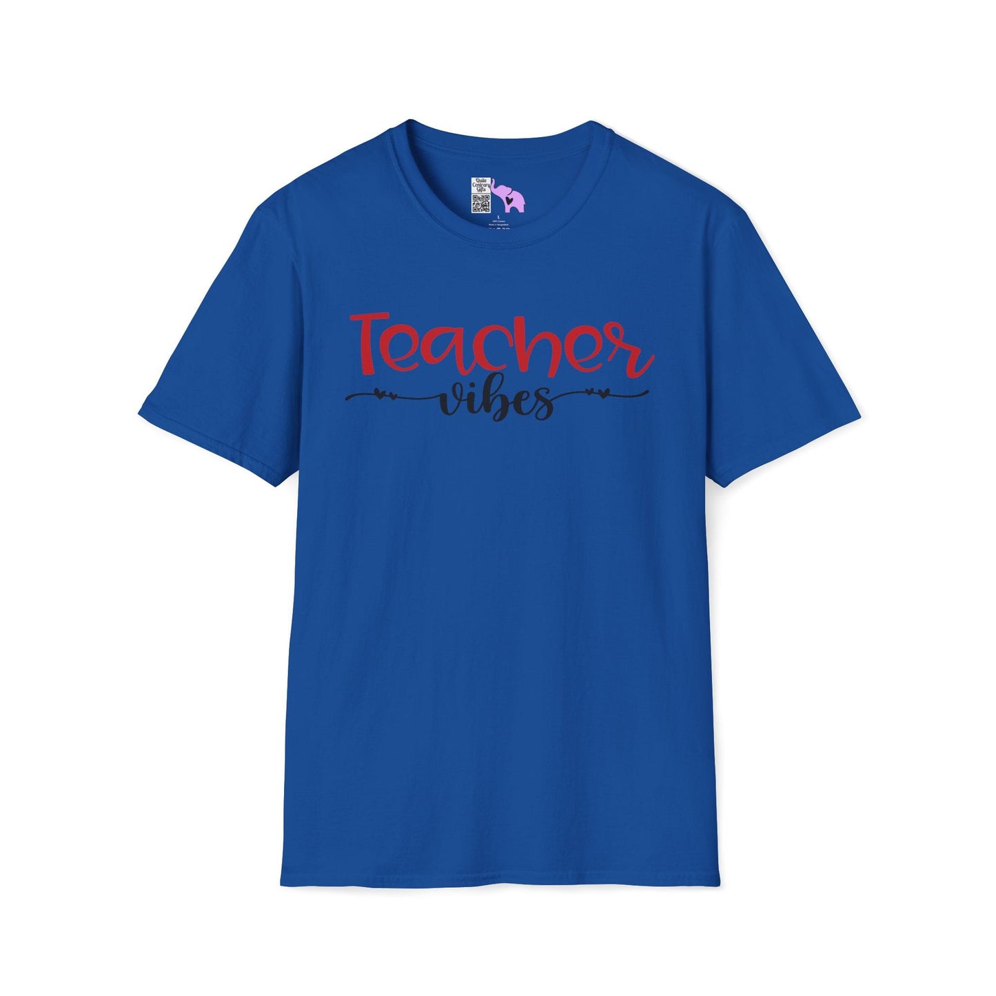 Teacher Vibes Adult T-shirt