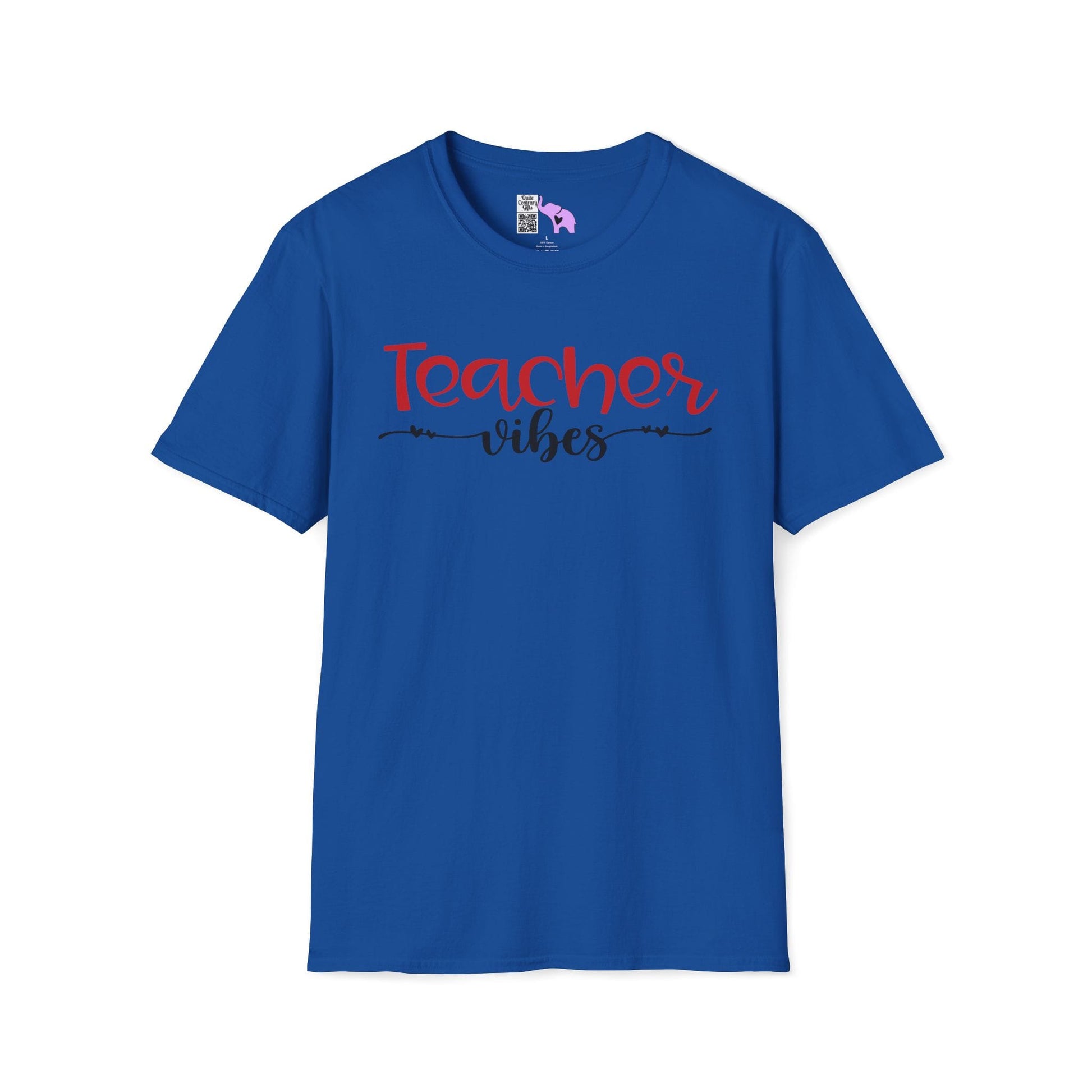 Teacher Vibes Adult T-shirt