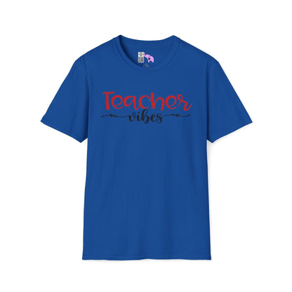 Teacher Vibes Adult T-shirt