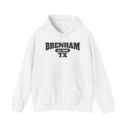 Brenham Tx Est. 1844 Adult Heavy Blend™ Hoodie