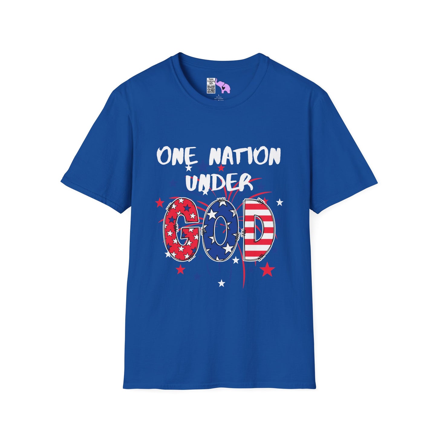 One Nation Under God Adult T-shirt