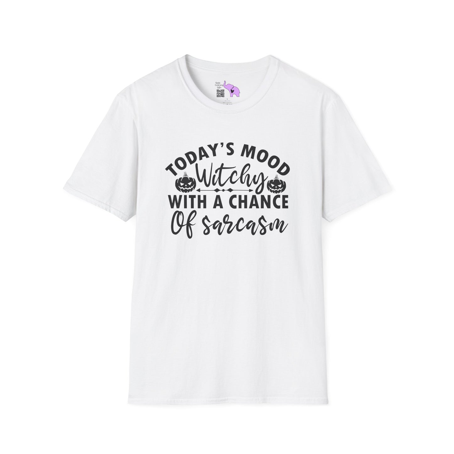 Today's Mood Witchy With A Chance of Sarcasm Adult T-shirt