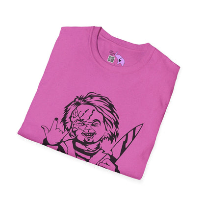 Chucky Rock or Die Adult T-shirt