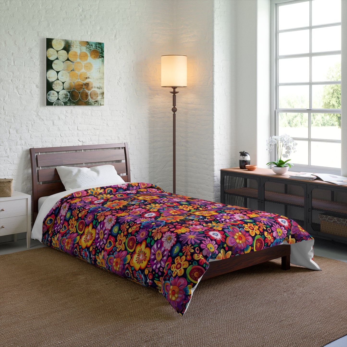 Floral Fiesta Comforter