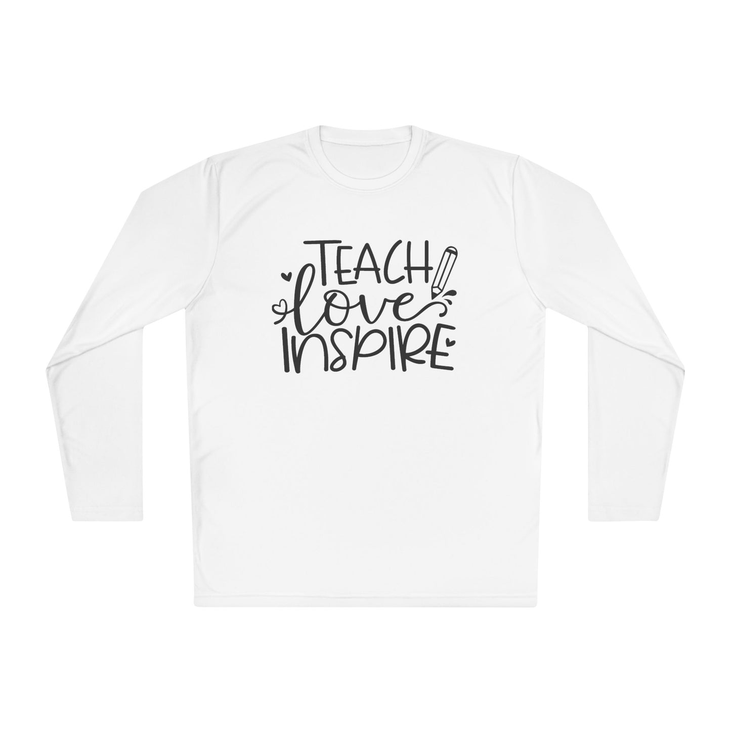 Teach Love Inspire Adult Long Sleeve Tee