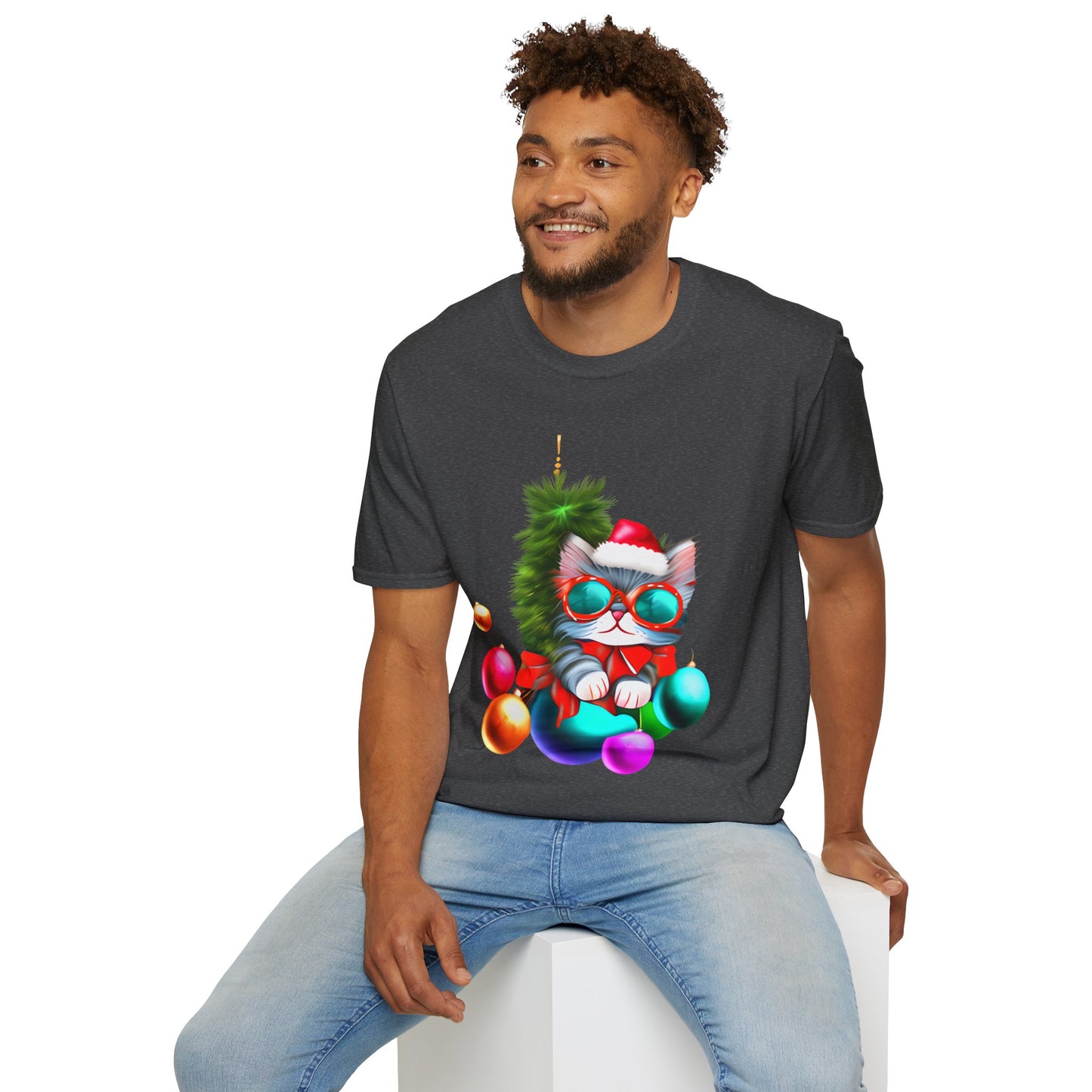 Christmas Ornaments Kitten T-shirt