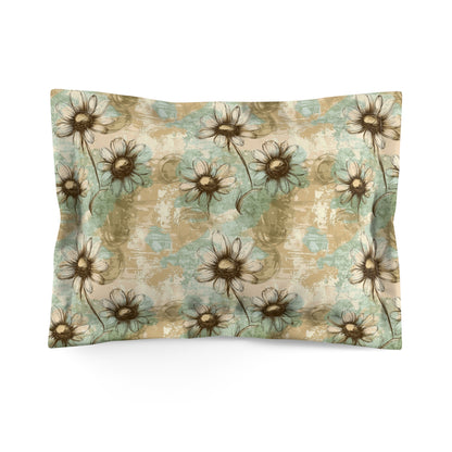 Worn Meadow Daisies Basic Bedding Set