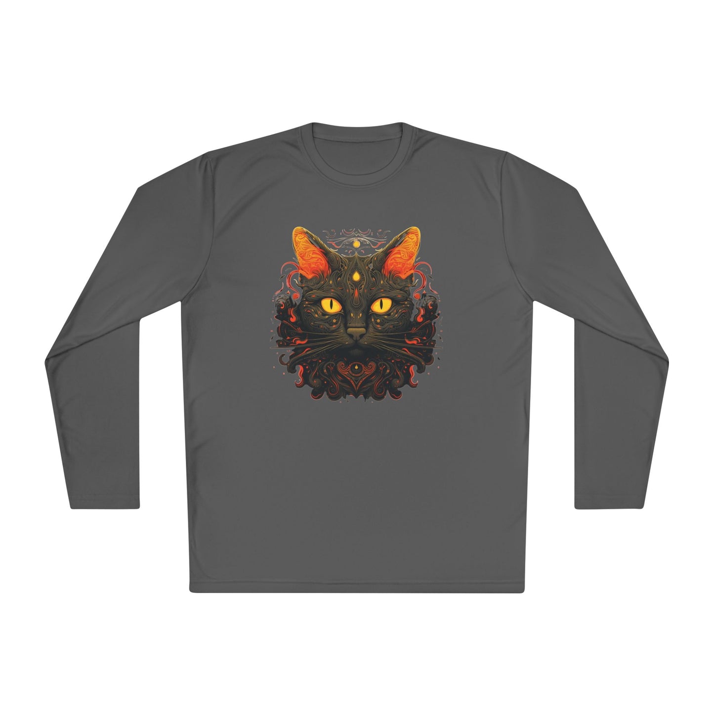 Creepy Black Cats 2 Adult Long Sleeve Tee