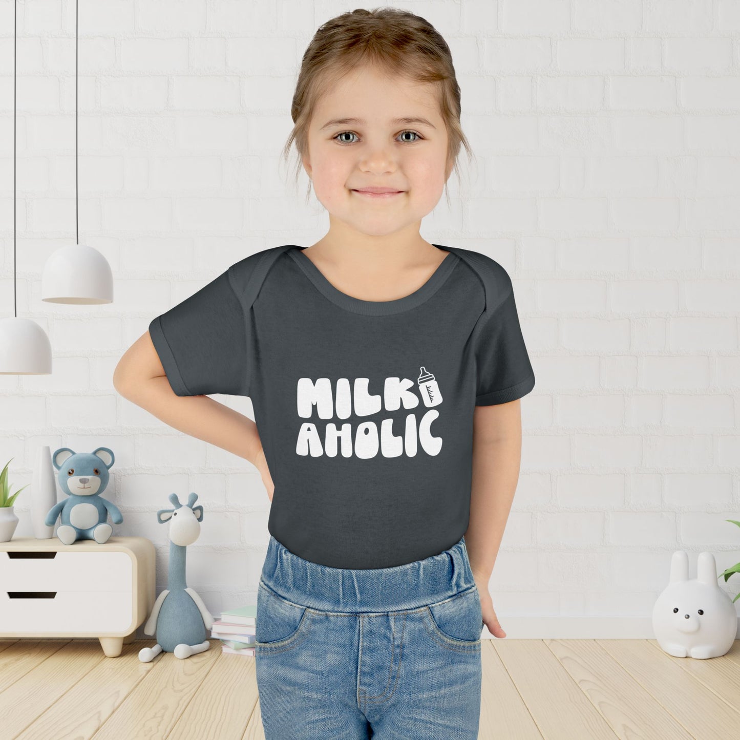 Milkaholic Infant Onesie