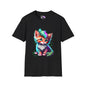 Cute Colorful Kitten 2 Adult T-shirt