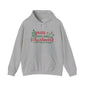 Peace Love & Joy Christmas Adult Heavy Blend™ Hooded Sweatshirt