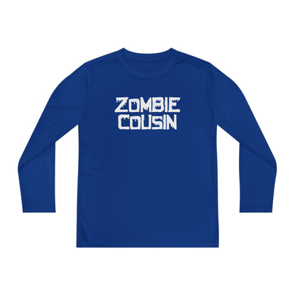 ""Zombie Cousin Youth Long Sleeve Tee