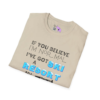 If You Believe I'm Normal I've Got A Ski Resort In Florida To Sell You Adult T-shirt