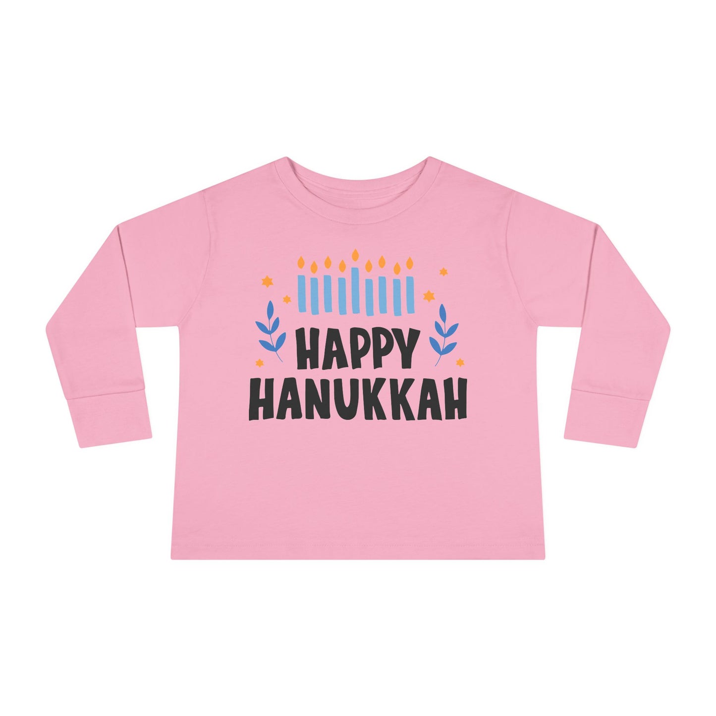 Happy Hanukkah 5 Toddler Long Sleeve Tee