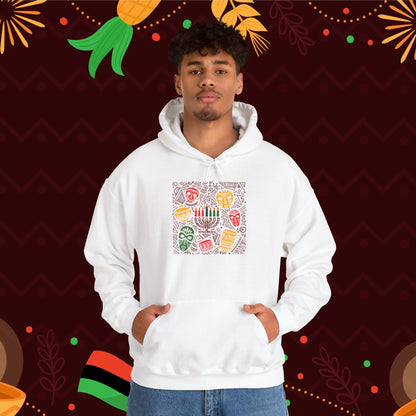Kwanzaa Traditions Adult Heavy Blend™ Hooded Sweatshirt