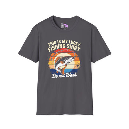 This Is My Lucky Fishing Shirt Adult T-shirt