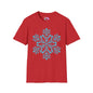 Large Snowflake Adult T-shirt