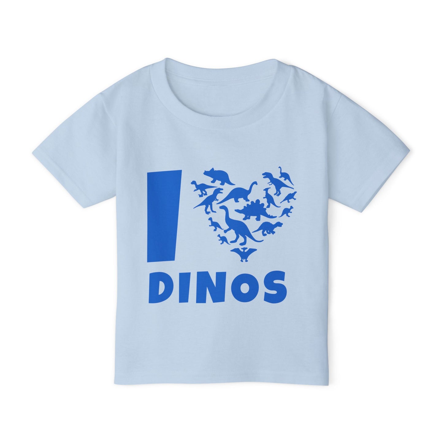 I Love Dinos (Dino Heart) Heavy Cotton™ Toddler T-shirt
