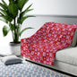 Valentine Toss Fleece Blanket