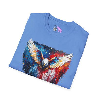 American Bald Eagle in Flight Adult T-shirt