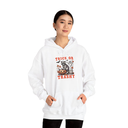 Trick or Trashy Racoon Heavy Blend™ Hooded Sweatshirt