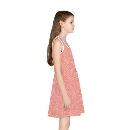 Sunset Celebration Girls' Sleeveless Sundress
