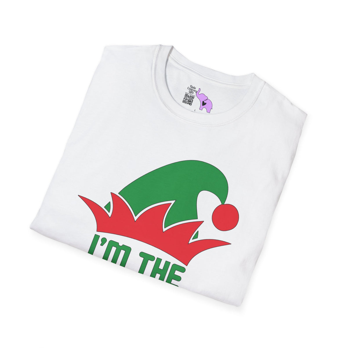 I'm The Grandma Elf Personalized Adult T-shirt