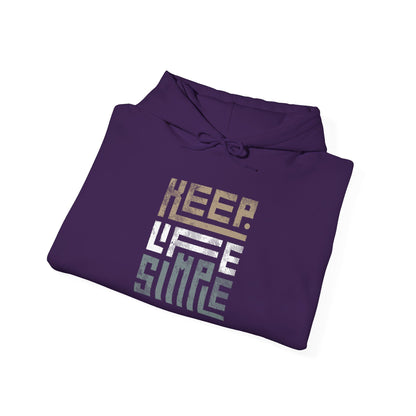 Keep Life Simple Heavy Blend™ Hooded Sweatshirt