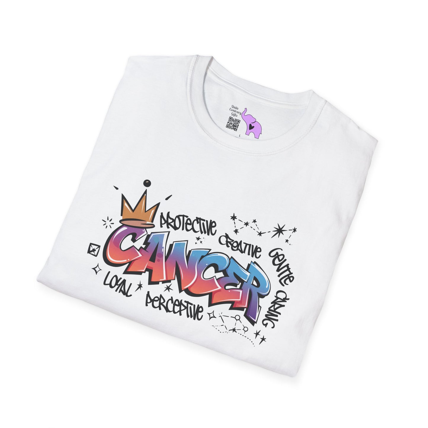 Cancer Street Art Adult T-shirt