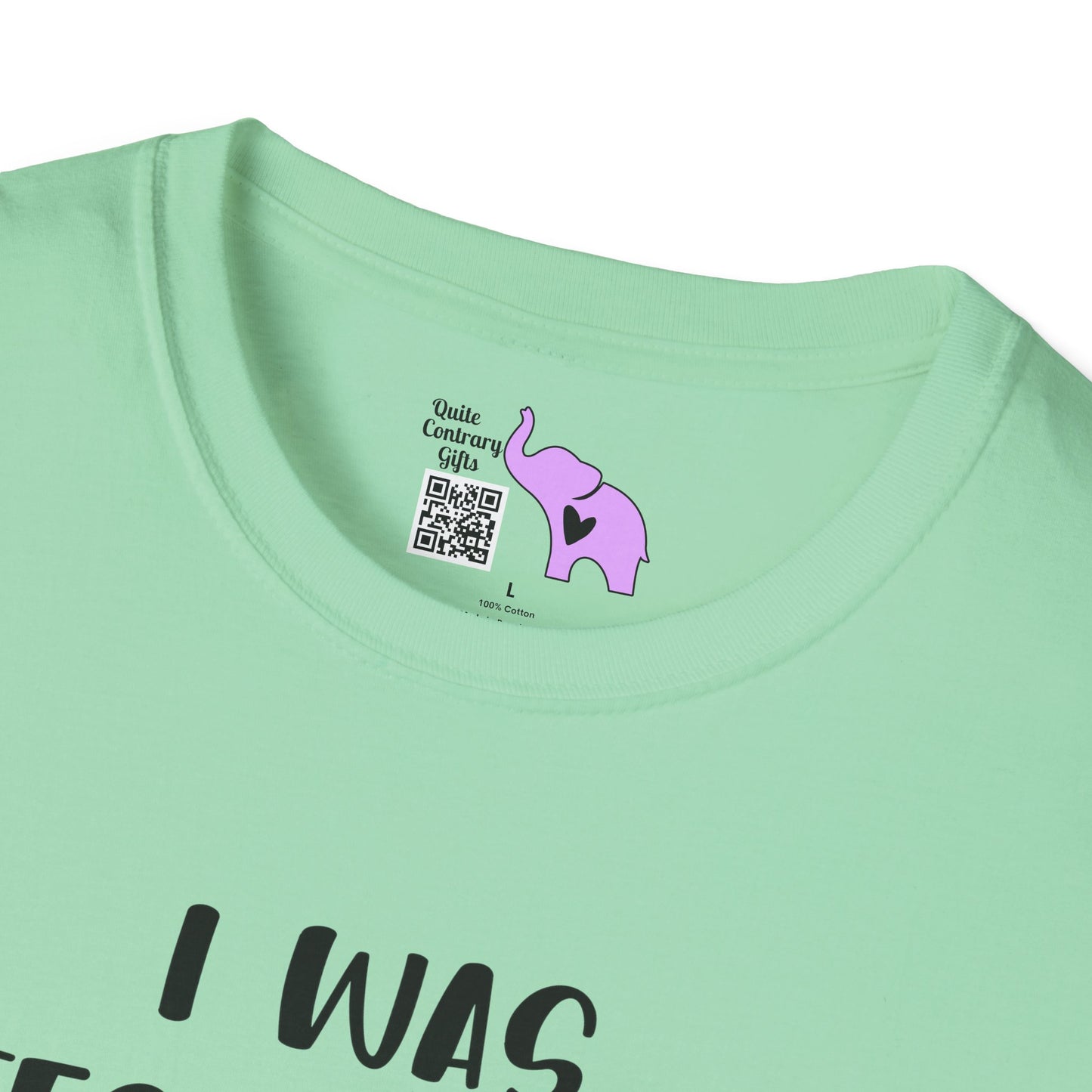 I Was Tested For Patience Today It Was Negative Adult T-shirt