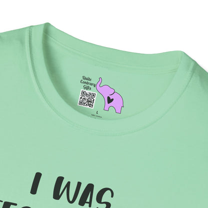 I Was Tested For Patience Today It Was Negative Adult T-shirt