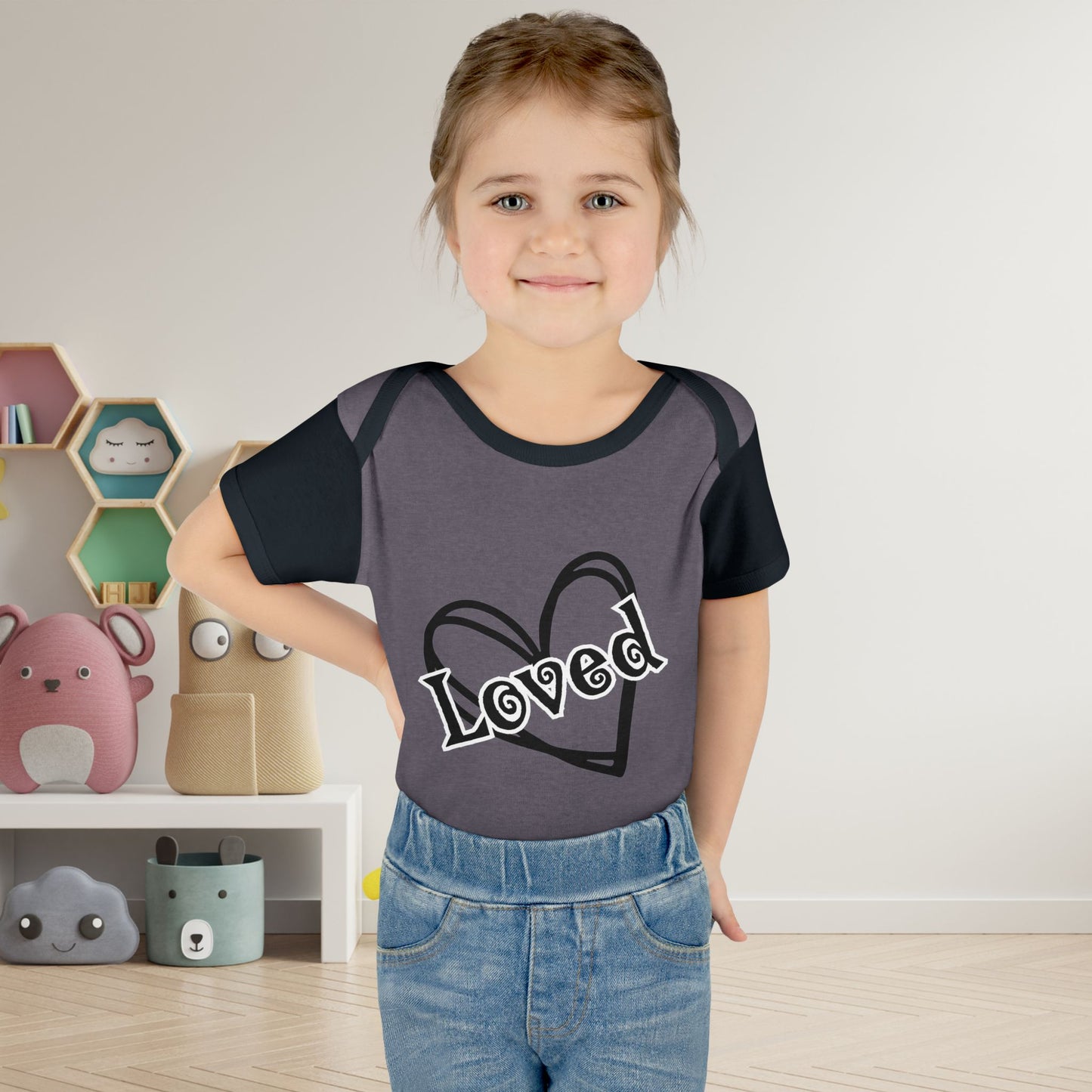 Loved Infant Baby Rib Bodysuit