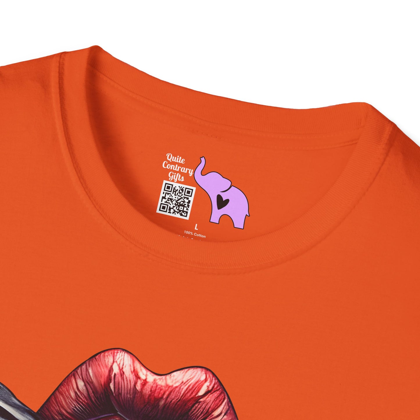 Vampire Mouth Adult T-shirt