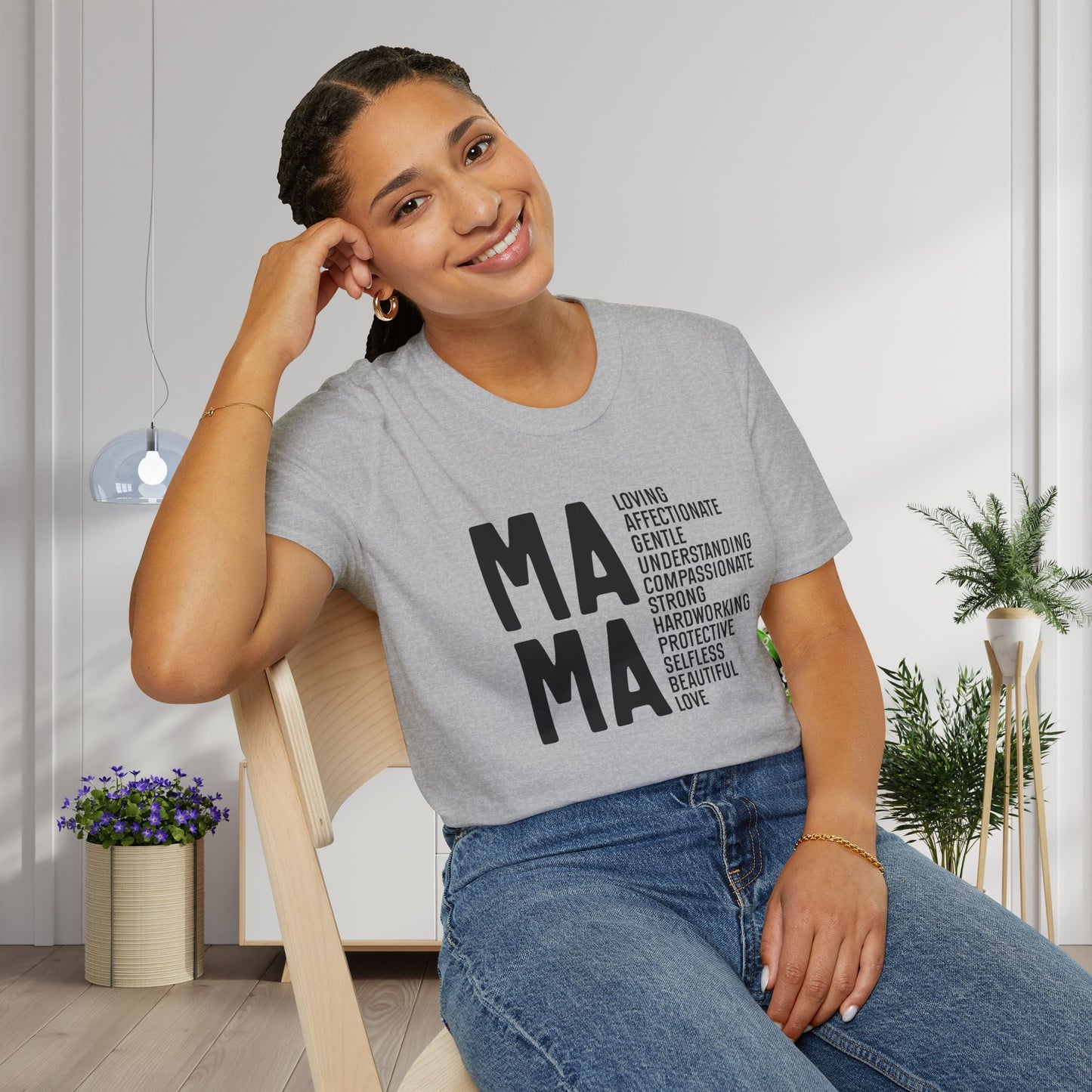 Mama Qualities Adult T-shirt
