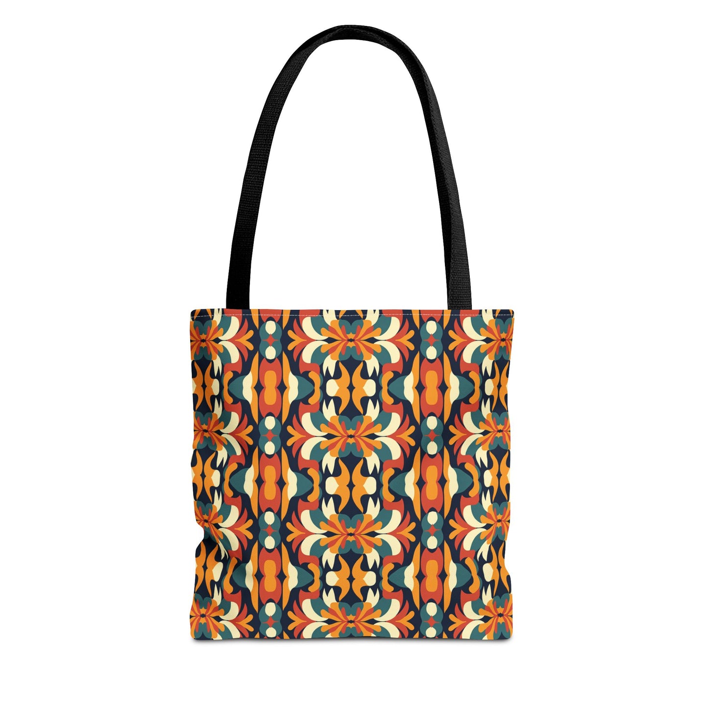 Autumn Kaleidoscope Canvas Tote Bag