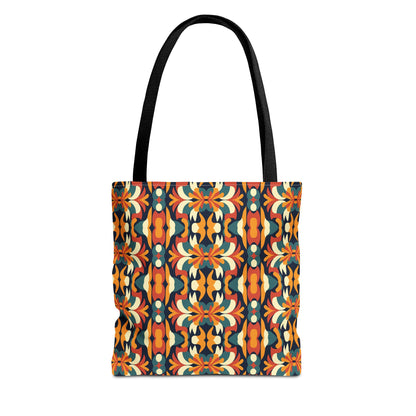 Autumn Kaleidoscope Canvas Tote Bag