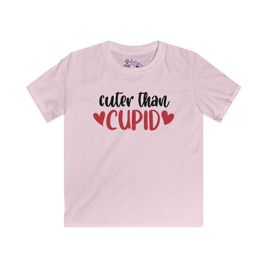 Cuter Than Cupid Youth Softstyle Tee