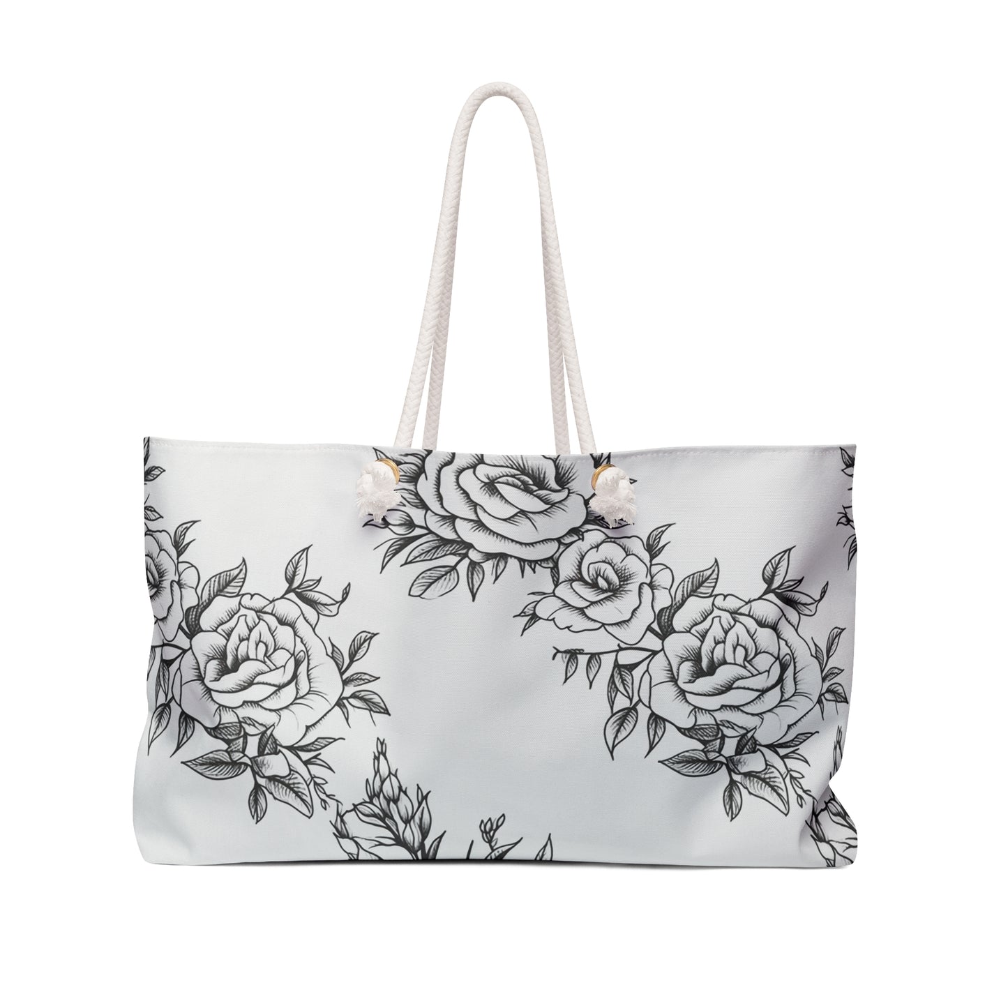 Midnight Rose Sketch Weekender Bag